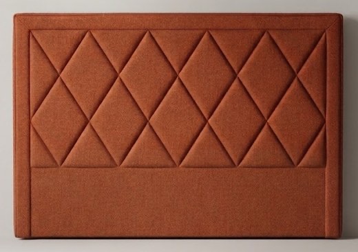 Headboard design: diamonds